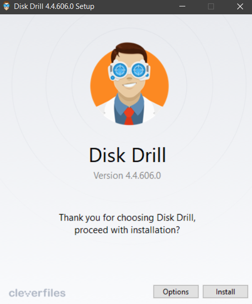 Install disk drill