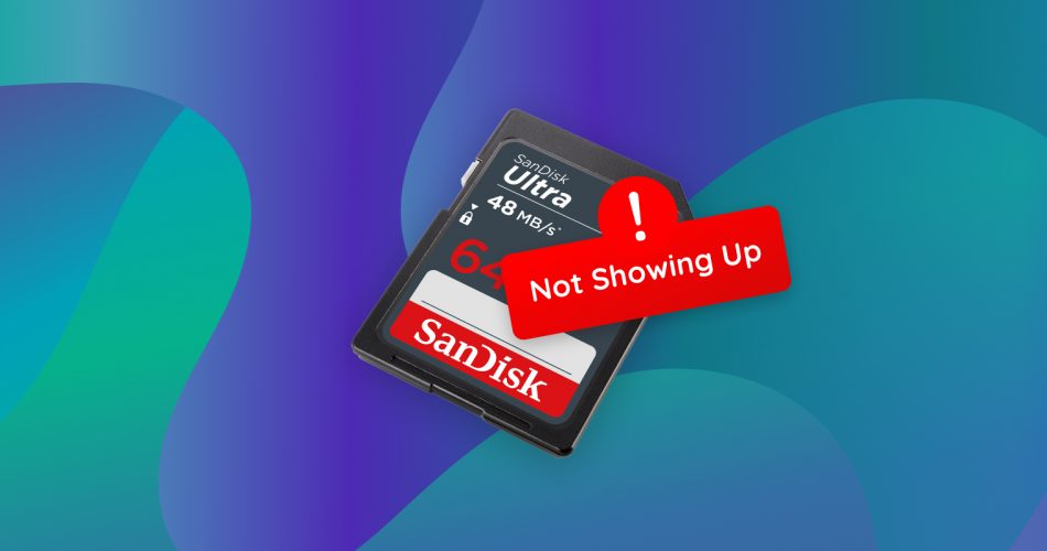 Fix SD Card Not Showing Up Error