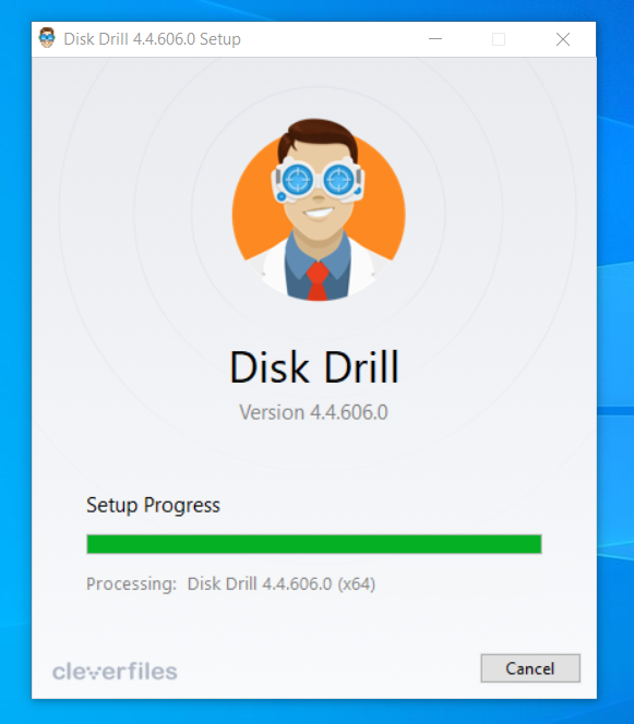 disk drill installing