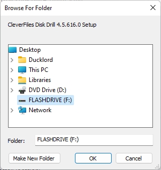 Disk Drill Install Flash Drive