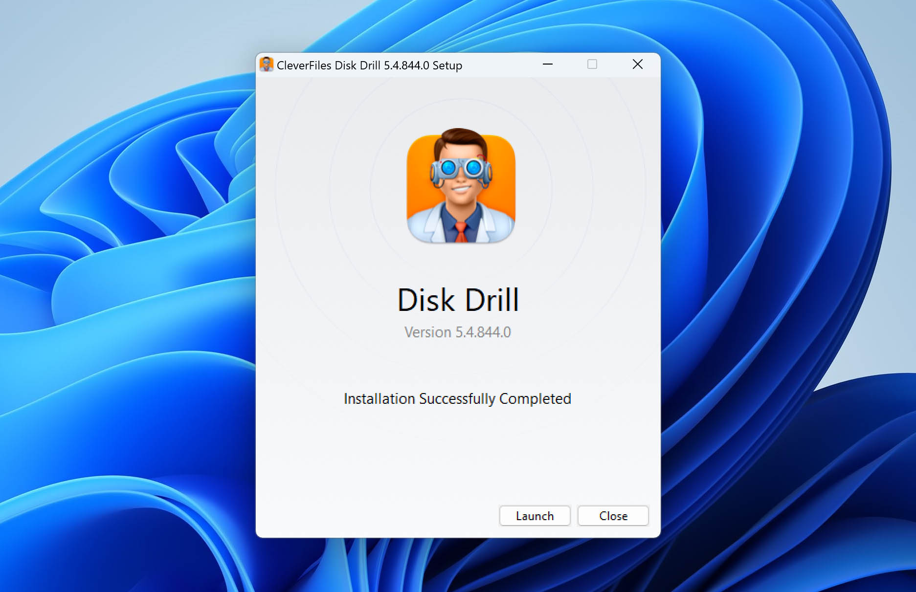 Install Disk Drill on Windows 11